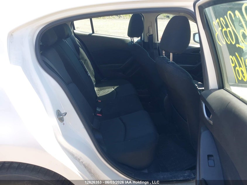 2015 MAZDA 3 HATCHBACK 2.0L I-4 DI, DOHC, VVT, 155HP