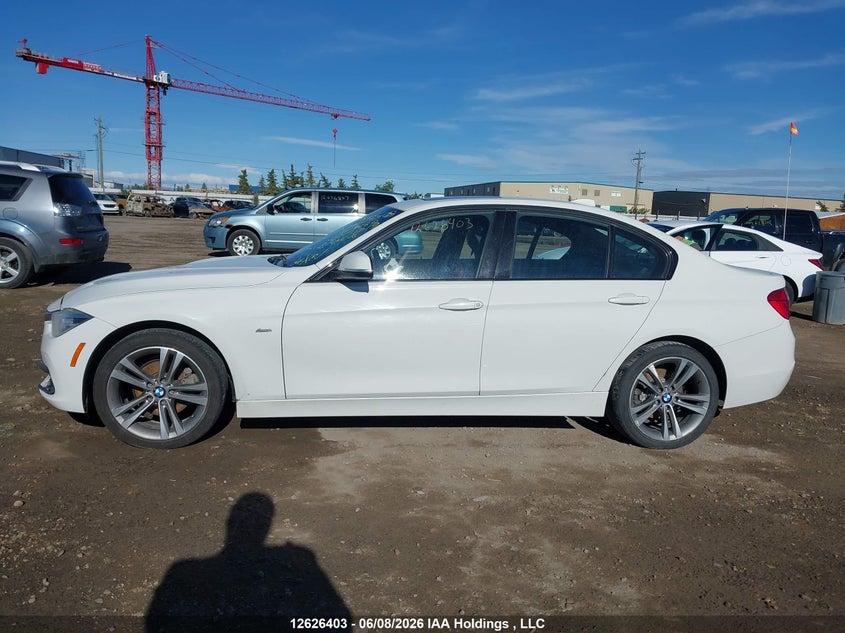 2016 BMW 328 D xDrive VIN: WBA8F1C55GK438619 Lot: 12626403