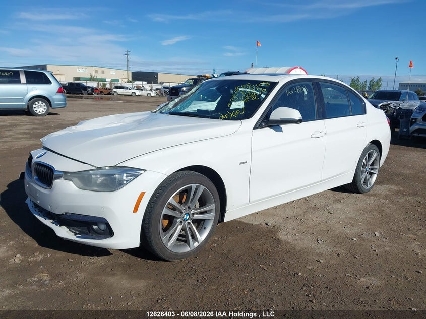 2016 BMW 328 D xDrive VIN: WBA8F1C55GK438619 Lot: 12626403