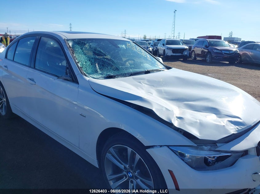 2016 BMW 328 D xDrive VIN: WBA8F1C55GK438619 Lot: 12626403