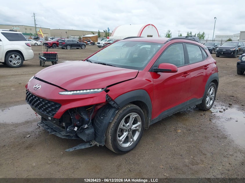 2022 Hyundai Kona, Front, IAAI, VIN KM8K22AB2NU758271 — photo 2