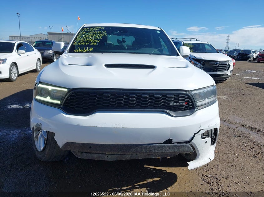 2021 Dodge Durango R/T VIN: 1C4SDJCT2MC609636 Lot: 12626522