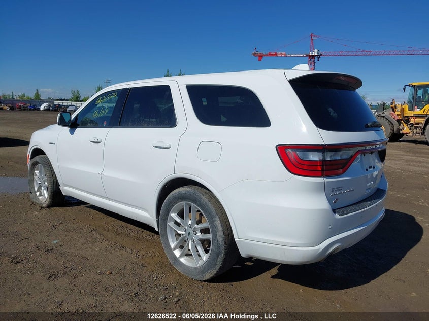 Vin: 1c4sdjct2mc609636, lot: 3026297, dodge durango r/t 20213