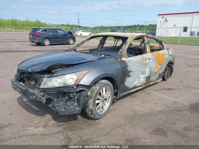 2008 Honda Accord Ex-L, Полностью сгорел, IAAI, VIN 1HGCP26888A807505 — фото 2