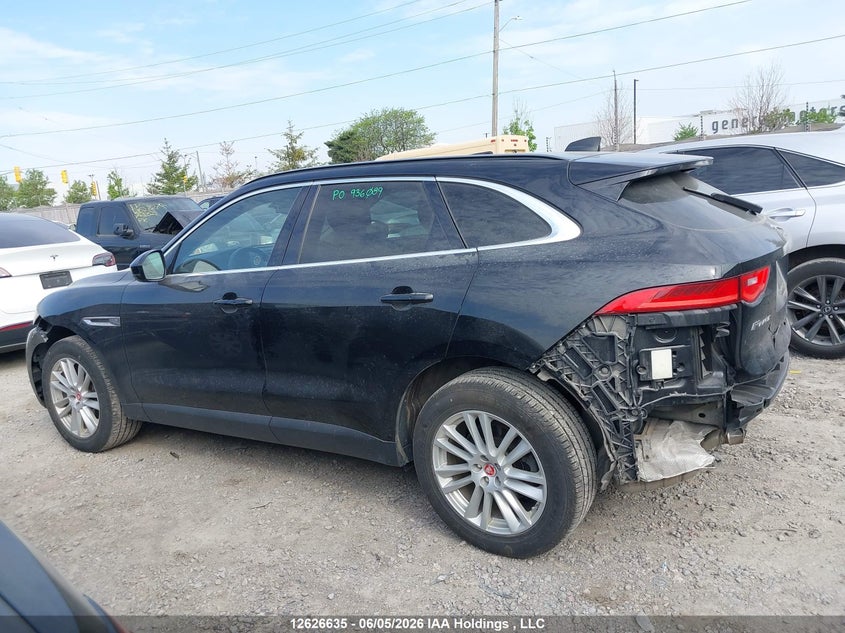 2020 Jaguar F-Pace 25T Prestige VIN: SADCK2FX0LA629378 Lot: 12626635