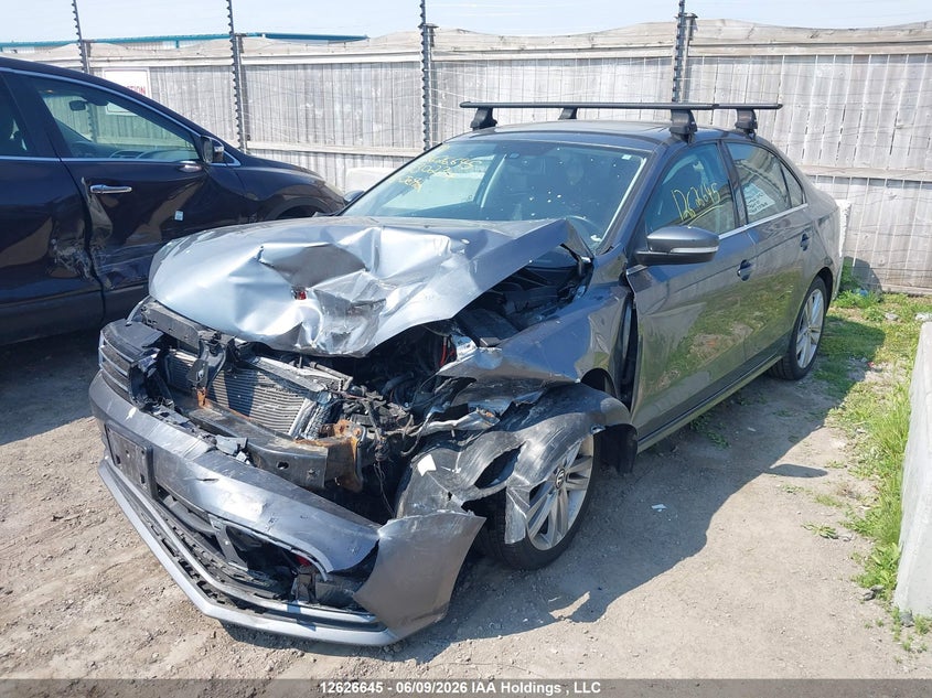 2016 Volkswagen Jetta, Удар спереду, IAAI, VIN 3VWL07AJ9GM230234 — фото 2