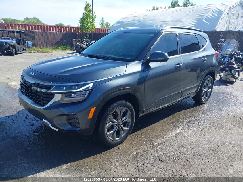 Vin: kndeucaa7r7556247, lot: 3026425, kia seltos 20242