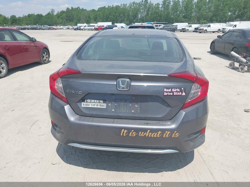 2019 Honda Civic Lx VIN: 2HGFC2E52KH010451 Lot: 12626656