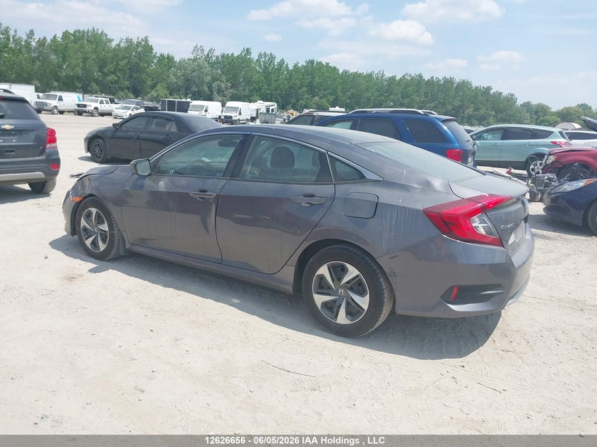 2019 Honda Civic Lx VIN: 2HGFC2E52KH010451 Lot: 12626656