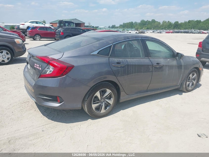 2019 Honda Civic Lx VIN: 2HGFC2E52KH010451 Lot: 12626656