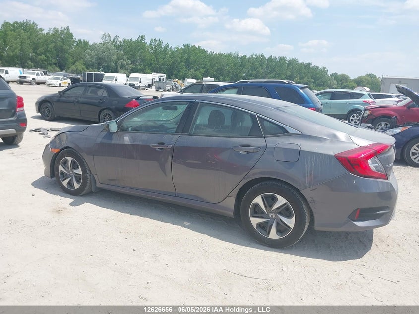 2019 Honda Civic Lx VIN: 2HGFC2E52KH010451 Lot: 12626656