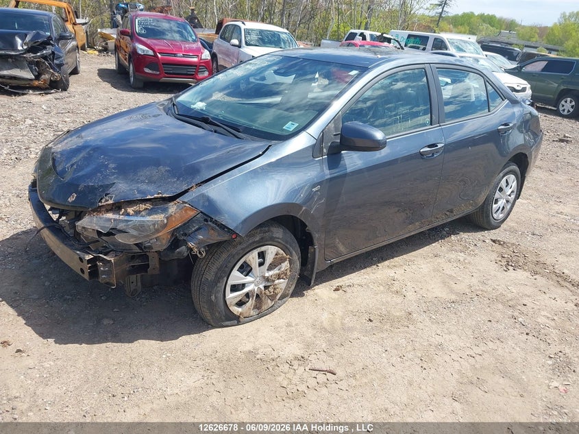 2019 Toyota Corolla, Rollover, IAAI, VIN 2T1BURHE7KC186906 — photo 2