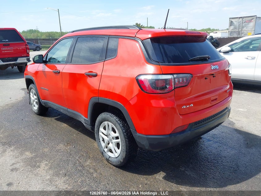Vin: 3c4njdab8jt422838, lot: 3026539, jeep compass sport 20183