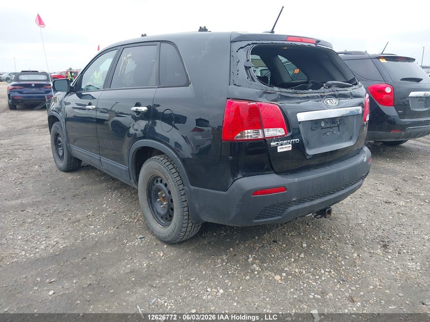 Vin: 5xykt3a16cg305591, lot: 3026551, kia sorento lx 20123