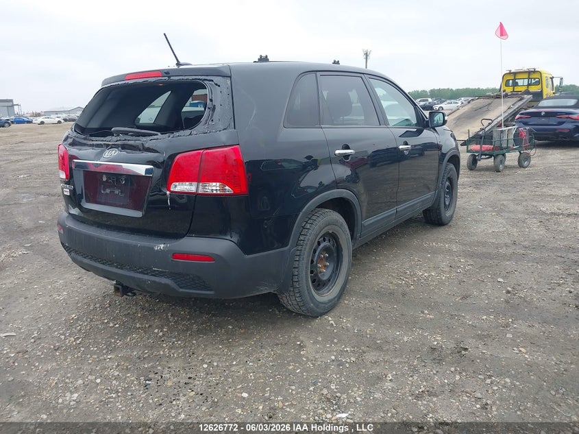 Vin: 5xykt3a16cg305591, lot: 3026551, kia sorento lx 20124