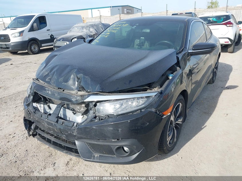 2016 Honda Civic, Front, IAAI, VIN 2HGFC3B98GH427755 — photo 2