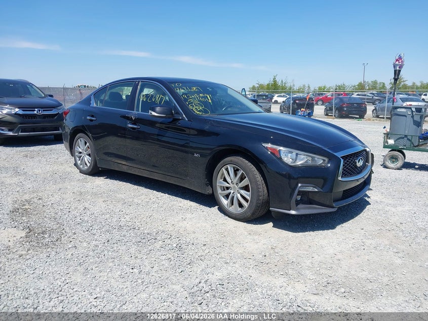 Vin: jn1ev7ar3km551406, lot: 3026600, infiniti q50 3.0t luxe/3.0t signature edition/3.0t sport 20191