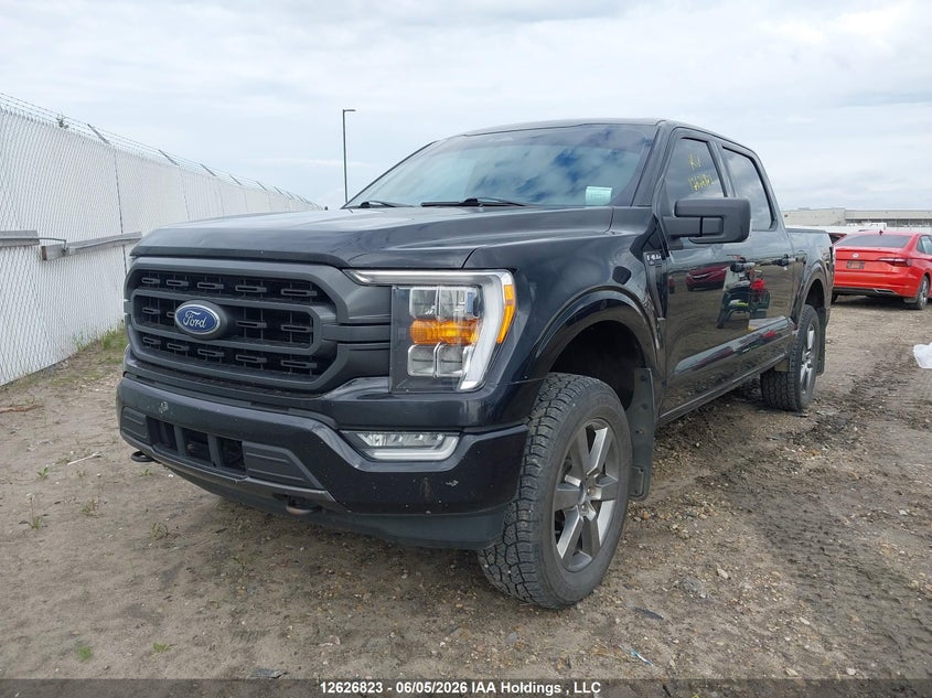 2021 Ford F-150, Удар ззаду, IAAI, VIN 1FTFW1E86MFA18485 — фото 2