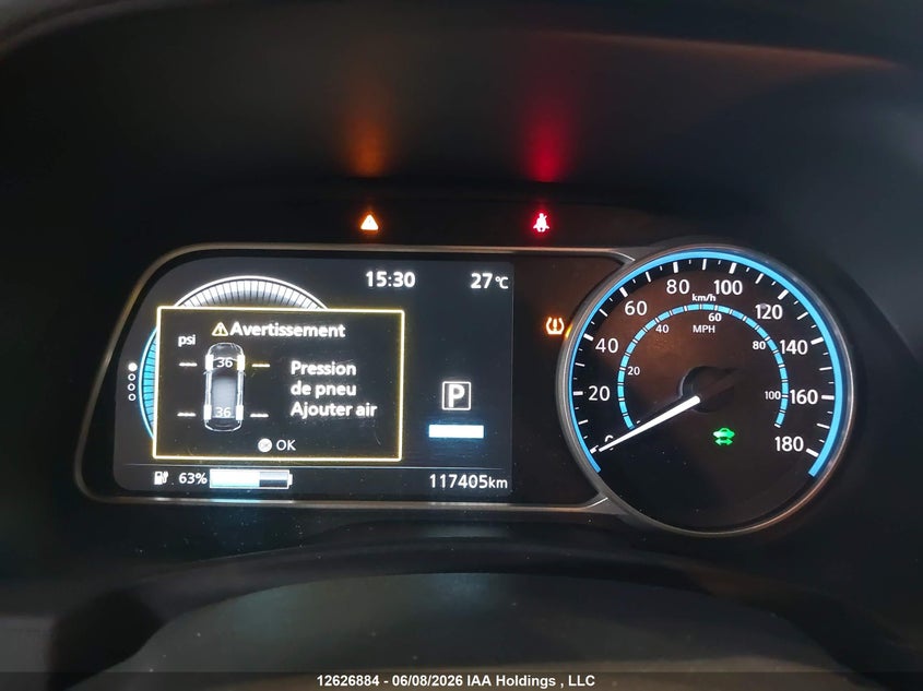 2018 Nissan Leaf S/Sl/Sv VIN: 1N4AZ1CP4JC316841 Lot: 12626884