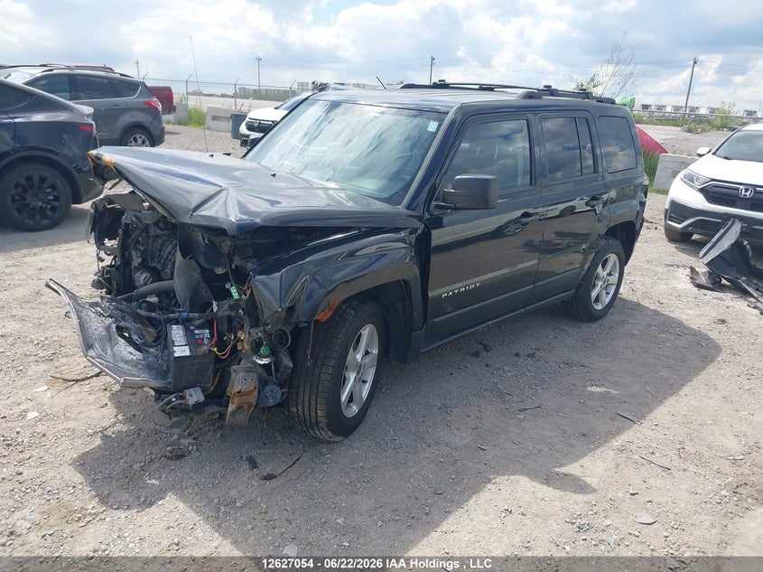 2015 Jeep Patriot Sport/North, Front, IAAI, VIN 1C4NJRAB7FD100945 — photo 2