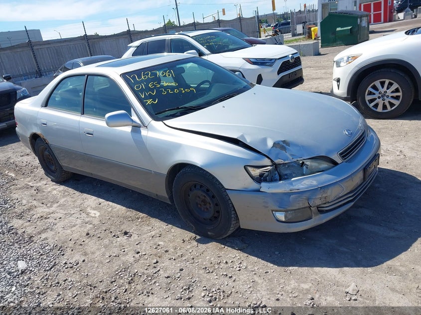 2001 Lexus Es 300, Удар спереди, IAAI, VIN JT8BF28G010320309