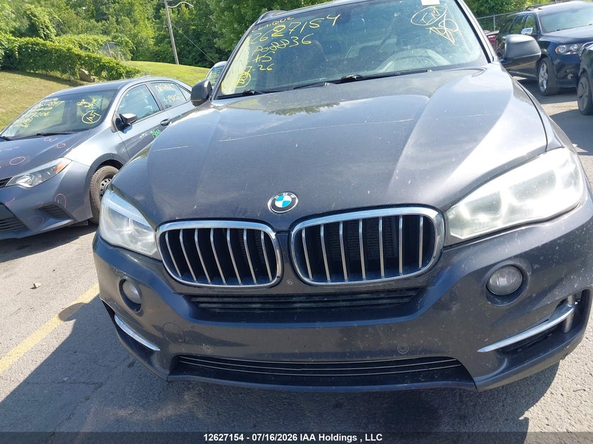 2015 BMW X5 SPORT UTILITY VEHICLE 3.0L I-6 DI, DOHC, VVT, TURBO, 300HP