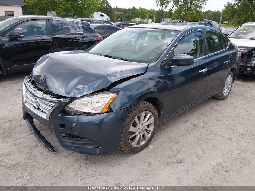 2015 NISSAN SENTRA SEDAN 1.8L I4 FI DOHC 16V NF4