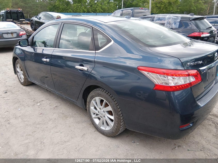 2015 NISSAN SENTRA SEDAN 1.8L I4 FI DOHC 16V NF4