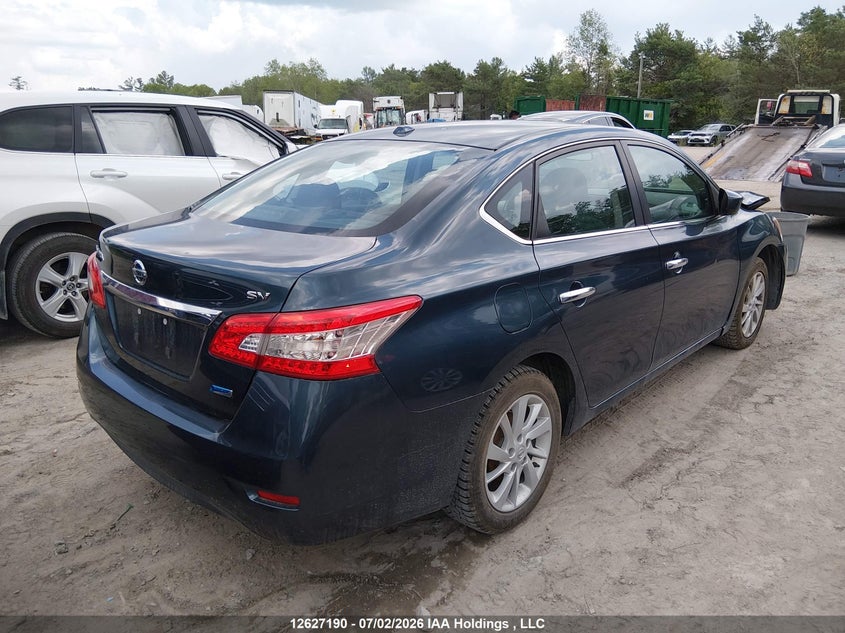 2015 NISSAN SENTRA SEDAN 1.8L I4 FI DOHC 16V NF4
