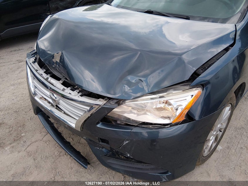 2015 NISSAN SENTRA SEDAN 1.8L I4 FI DOHC 16V NF4