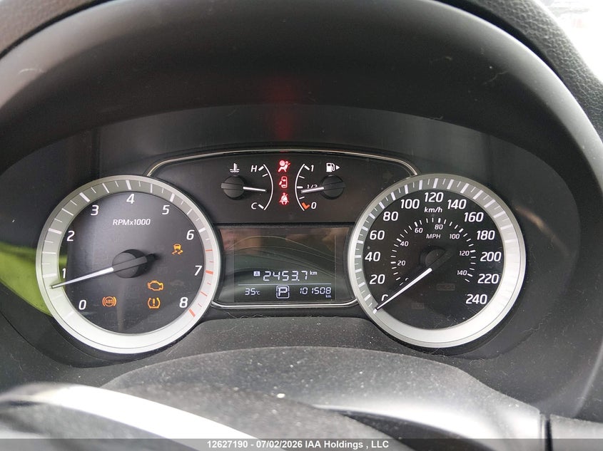 2015 NISSAN SENTRA SEDAN 1.8L I4 FI DOHC 16V NF4
