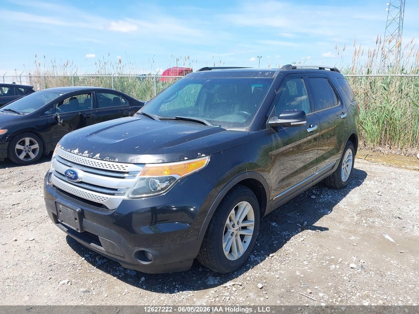 2013 Ford Explorer, Rear, IAAI, VIN 1FM5K8D87DGA47629 — photo 2
