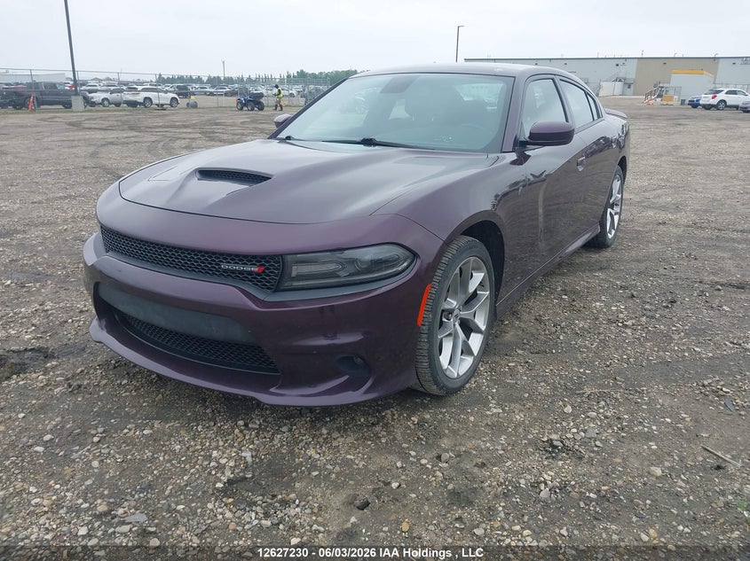 2021 Dodge Charger, Вилучене, IAAI, VIN 2C3CDXHG5MH536797 — фото 2