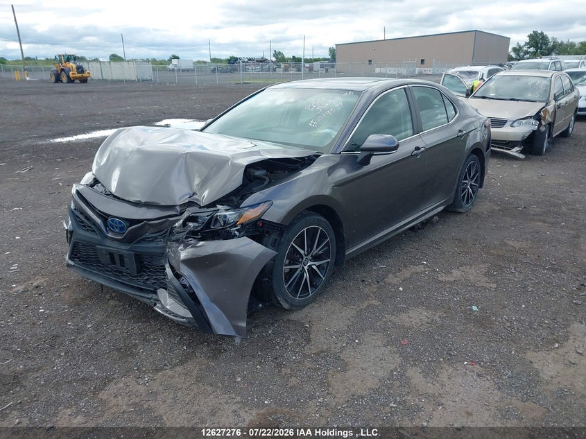 Vin: 4t1b21hk8pu019599, lot: 3027085, toyota camry hybrid se 20232