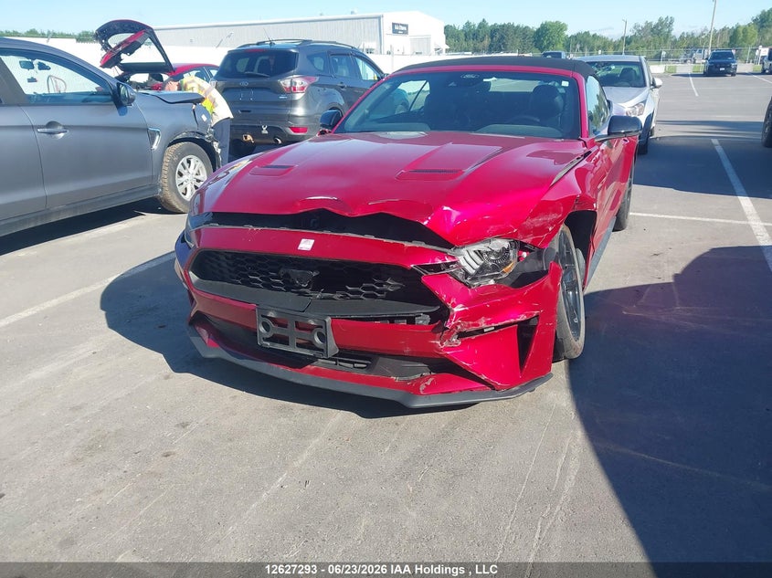 Vin: 1fatp8uh1m5129130, lot: 3027102, ford mustang convertible 20212