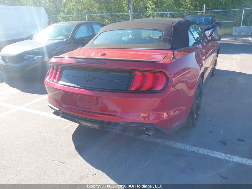 Vin: 1fatp8uh1m5129130, lot: 3027102, ford mustang convertible 20214