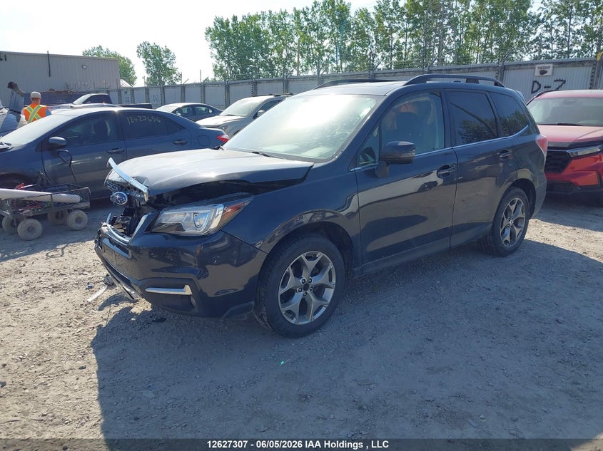 2017 Subaru Forester, Удар спереди, IAAI, VIN JF2SJEUC7HH562712 — фото 2