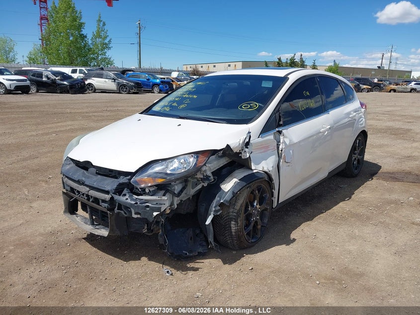 Vin: 1fadp3n22dl215141, lot: 3027129, ford focus titanium 20132