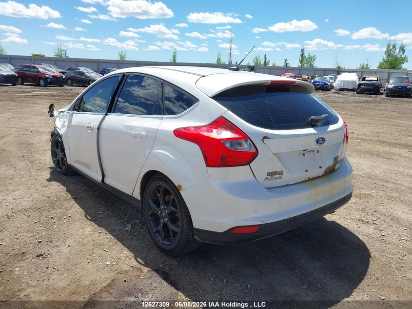 Vin: 1fadp3n22dl215141, lot: 3027129, ford focus titanium 20133