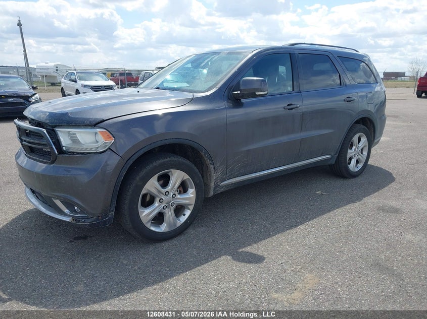 Vin: 1c4rdjdg4ec599757, lot: 3027147, dodge durango limited 20142