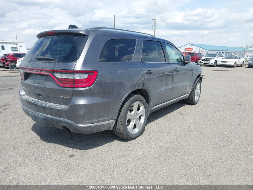 Vin: 1c4rdjdg4ec599757, lot: 3027147, dodge durango limited 20144