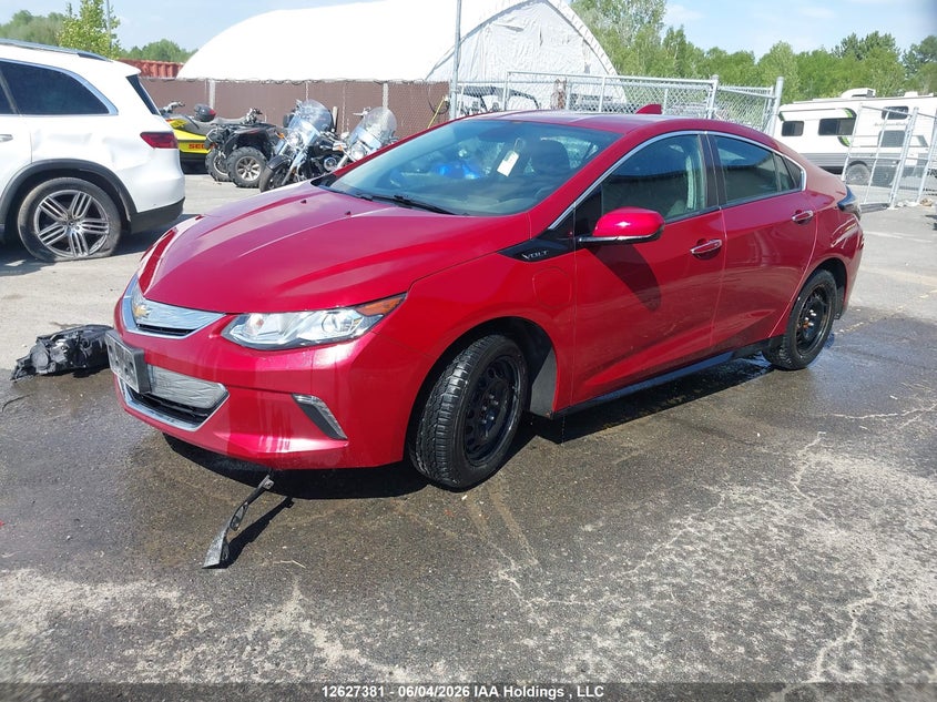 Vin: 1g1ra6s56ju121070, lot: 3027225, chevrolet volt lt 20182