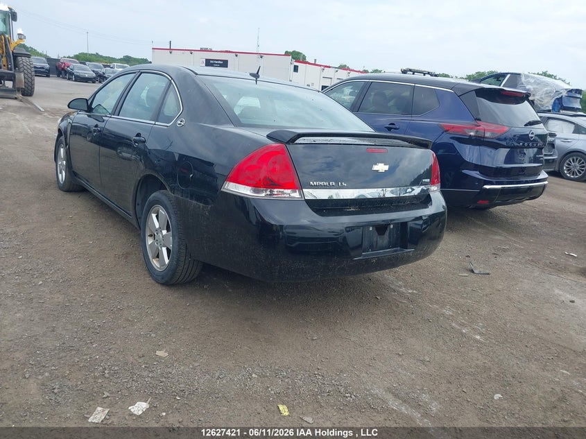 2008 CHEVROLET IMPALA SEDAN 3.5L V-6 VVT, 211HP