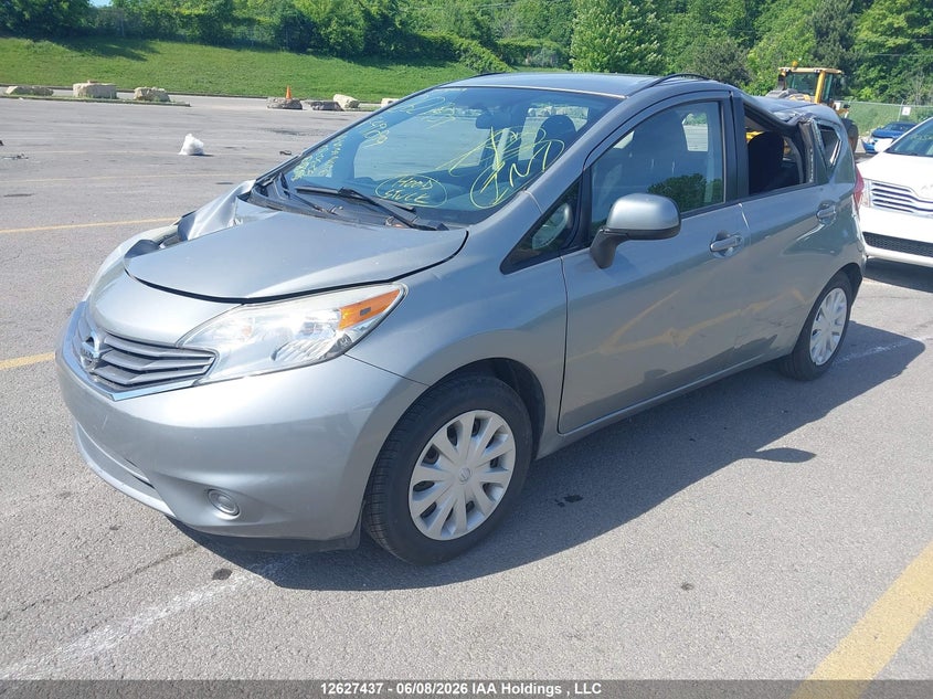 2014 NISSAN VERSA HATCHBACK 1.6L I-4 DOHC, VVT, 109HP