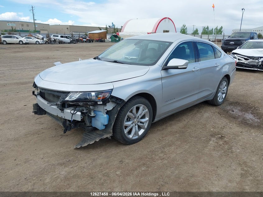 2018 Chevrolet Impala, Right Side, IAAI, VIN 2G1105S3XJ9117870 — photo 2