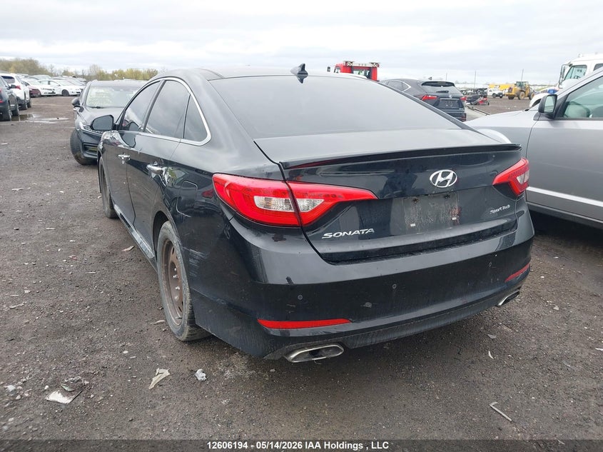 Vin: 5npe34af4gh272300, lot: 3027331, hyundai sonata sport tech 20163