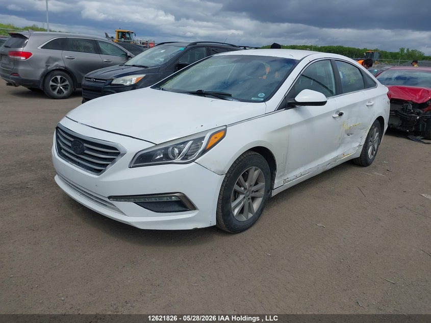 Vin: 5npe24af5hh466077, lot: 3027354, hyundai sonata gl 20172