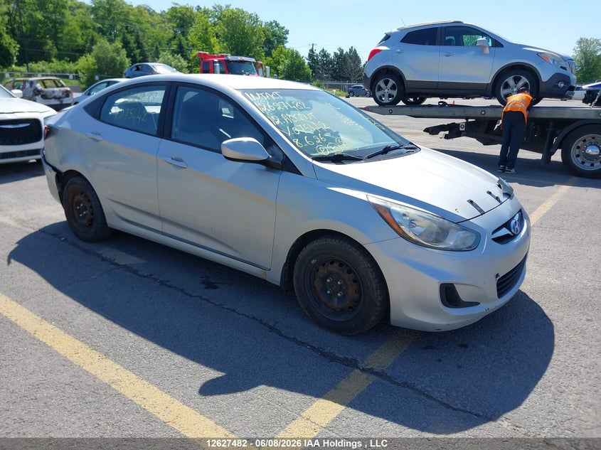 2012 HYUNDAI ACCENT HATCHBACK 1.6L I4 FI DOHC 16V NF4