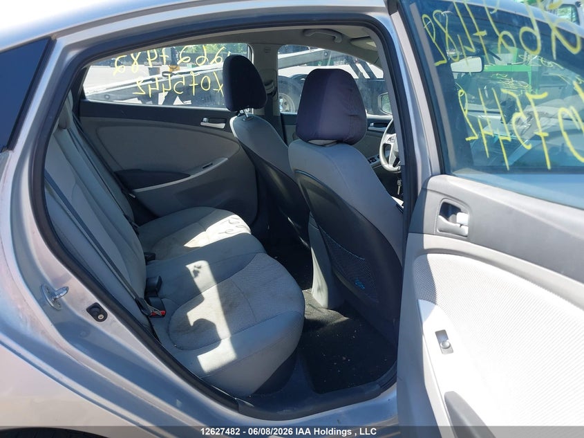2012 HYUNDAI ACCENT HATCHBACK 1.6L I4 FI DOHC 16V NF4