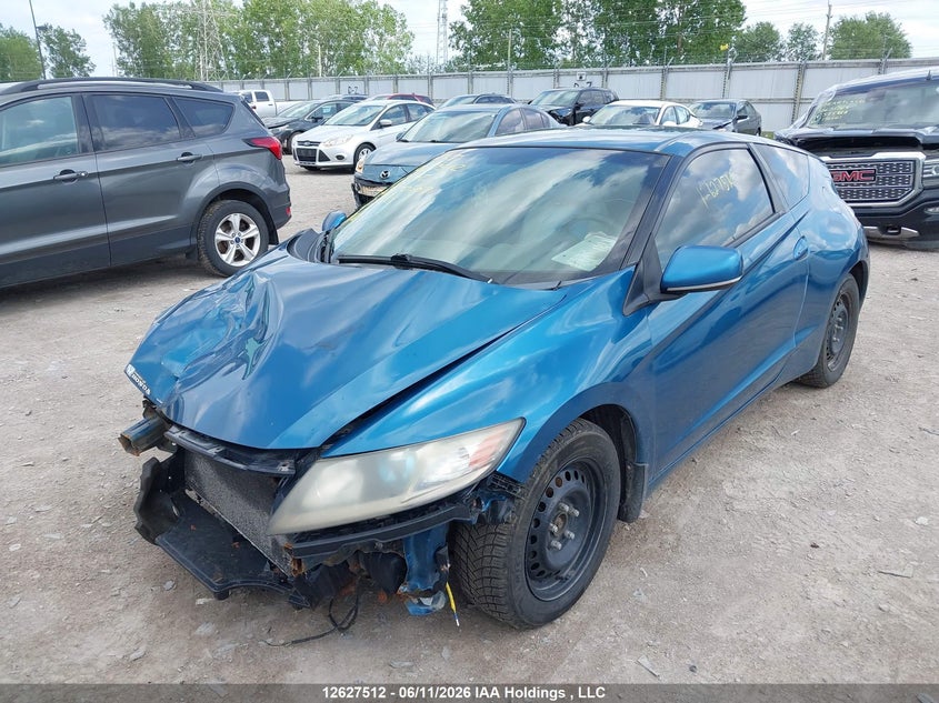 Vin: jhmzf1c67bs800389, lot: 3027396, honda cr-z 20112